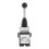 1pc XD2PA22CR 2NO 2-position Spring Return Momentary Joy Stick Joystick Switch 3