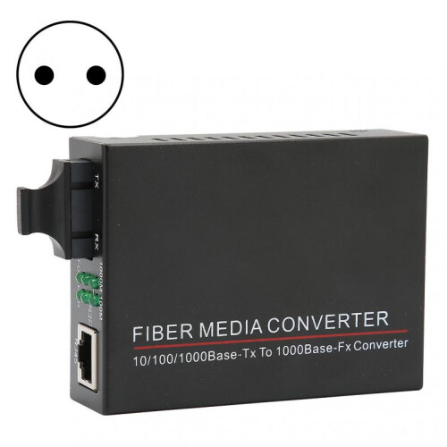 Fiber Transceiver TBCMC3602ED20 - 20km, SC, 1310nm, RJ45