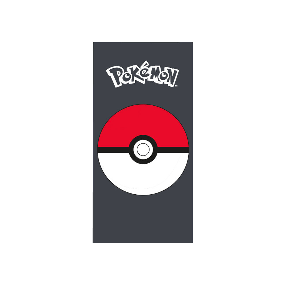 Pokémon Pokemon Ball Bath Beach Towel - 140 X 70 Cm - 100% Cotton Poke Ball Multicoloured