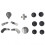 Enhanced Gamepad Accessories for XBOX ONE ELITE Series 2 4