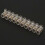 1pcs Barrier Screw Connector Strip Terminal Blocks Electrical Wire Terminal Connector(BH40-10P) 2
