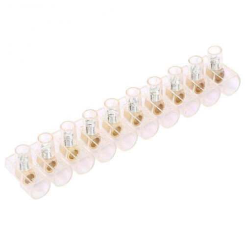 1pcs Barrier Screw Connector Strip Terminal Blocks Electrical Wire Terminal Connector(BH40-10P)