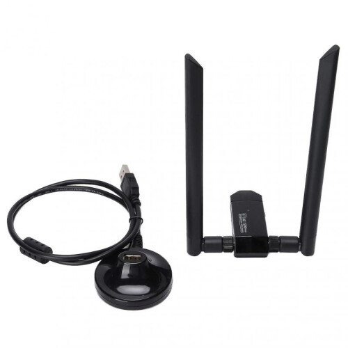 1200Mbps Long Range Dual Band Wireless USB WiFi Adapter for PC Desktop 1