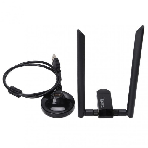 1200Mbps Long Range Dual Band Wireless USB WiFi Adapter for PC Desktop