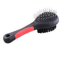 Pet Comb Double Sided Pet Dog Cat Grooming Comb Professional Double Sided Pin Bristle Pet Brush For Dogs Cats 1Pcs L 22X6.5Cm