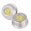Silver LP Vinyl Disc Record Stabilizer Clamp with Bubble Level and Speed Detection (50/60Hz) 5