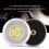 Silver LP Vinyl Disc Record Stabilizer Clamp with Bubble Level and Speed Detection (50/60Hz) 2