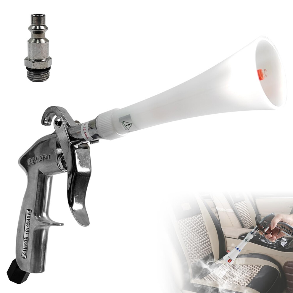 Aluminium Car Cleaning Gun With Tapered Nozzle, Air Blower For Car Detailing 943784987764