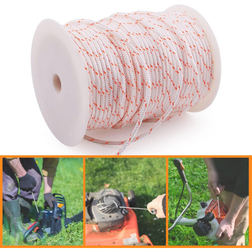 Recoil Starter Rope Pull Cord 4.5mm 100Meter for Stihl Husqvarna Echo 2