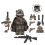 6-piece military series special forces commando children's building block model 6