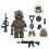 6-piece military series special forces commando children's building block model 7