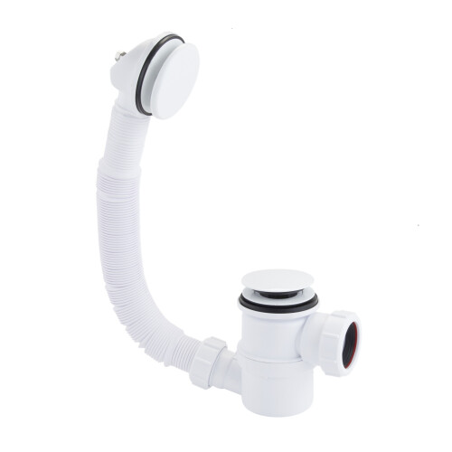 McAlpine McAlpine Bath Trap Waste & O/Flow -  Gloss White