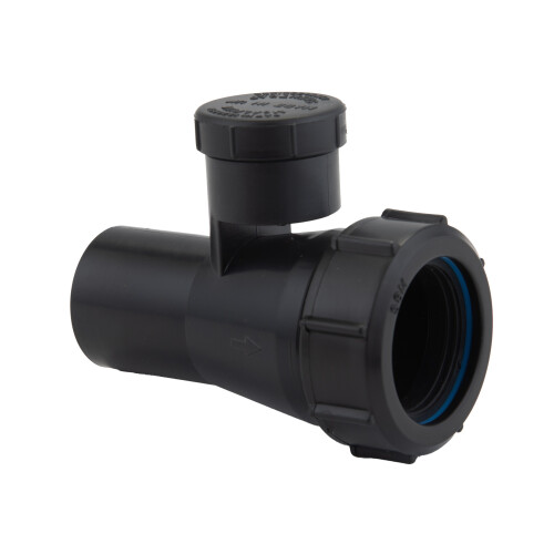 McAlpine McAlpine 1 1/4" Anti Siphon Adaptor - Black