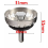 McAlpine McAlpine 50mm Kitchen Sink Basket Waste Strainer Plug Stainless Steel MBSKTOP 3