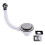 McAlpine Mcalpine 1.5" Universal Basket Strainer Waste + O/flow SS Brushed Cover 1