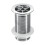McAlpine McALPINE 1.25" Urinal Waste 60mm Flange CP Plastic CWU1A 1