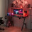 Gaming Desk Computer Gaming Table w/ Mouse Pad Cup Holder & Headphone Hook Black 3