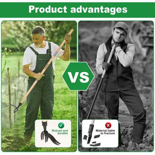 Stand Up Weed Puller with Shovel 2