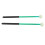 2 Pcs Green Timpani Mallet Alloy Handle Soft Wool Head 15
