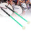2 Pcs Green Timpani Mallet Alloy Handle Soft Wool Head 14