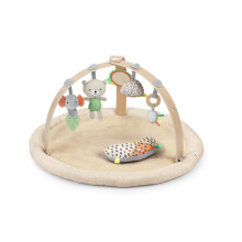 Ingenuity Every Season Plush Lambswool Baby Gym & Tummy Time Play Mat Newborn+