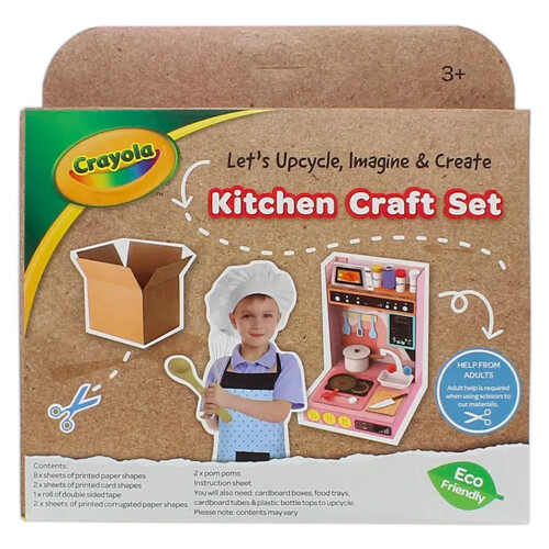 Crayola Crayola Lets Upcycle Imagine & Create Kitchen Craft Set