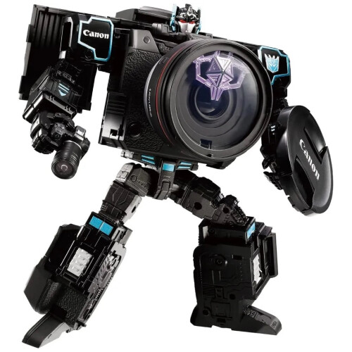 Transformers Transformers X Canon Camera Nemesis Prime R5 Action Figure (Japanese Packaging)