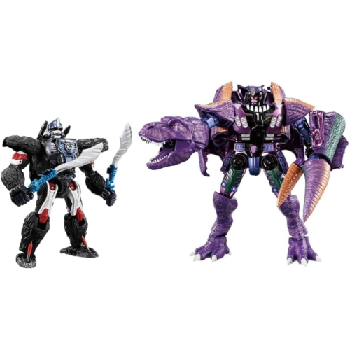Transformers Transformers Beast Wars Optimus Primal Vs Megatron Figures (Japanese Packaging)