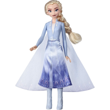 Frozen 2 Elsa Magical Swirling Adventure Light Up Fashion Doll
