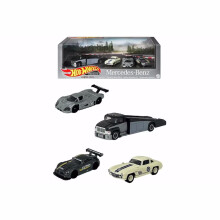 Hot Wheels Premium Mercedes-Benz Vehicles Play Set New Kids Childrens Toy