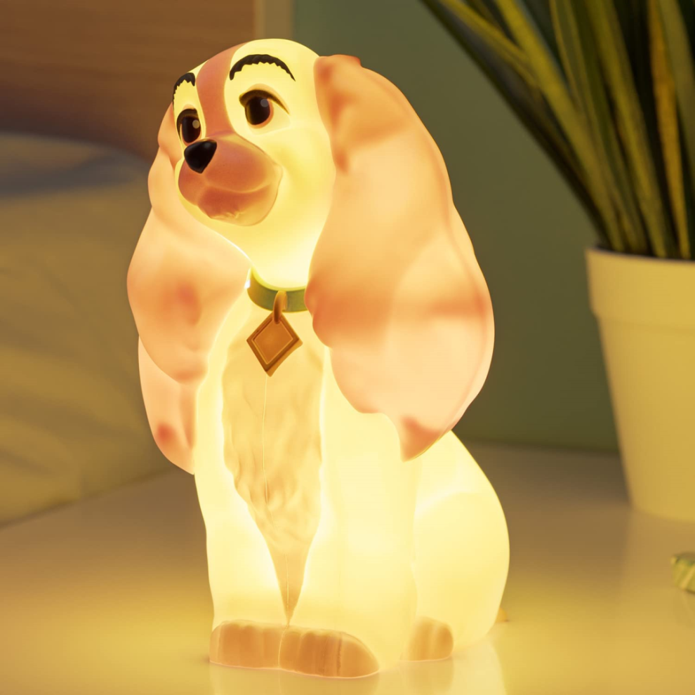 Disney Lady 3D Lamp Lady & The Tramp Paladone Light