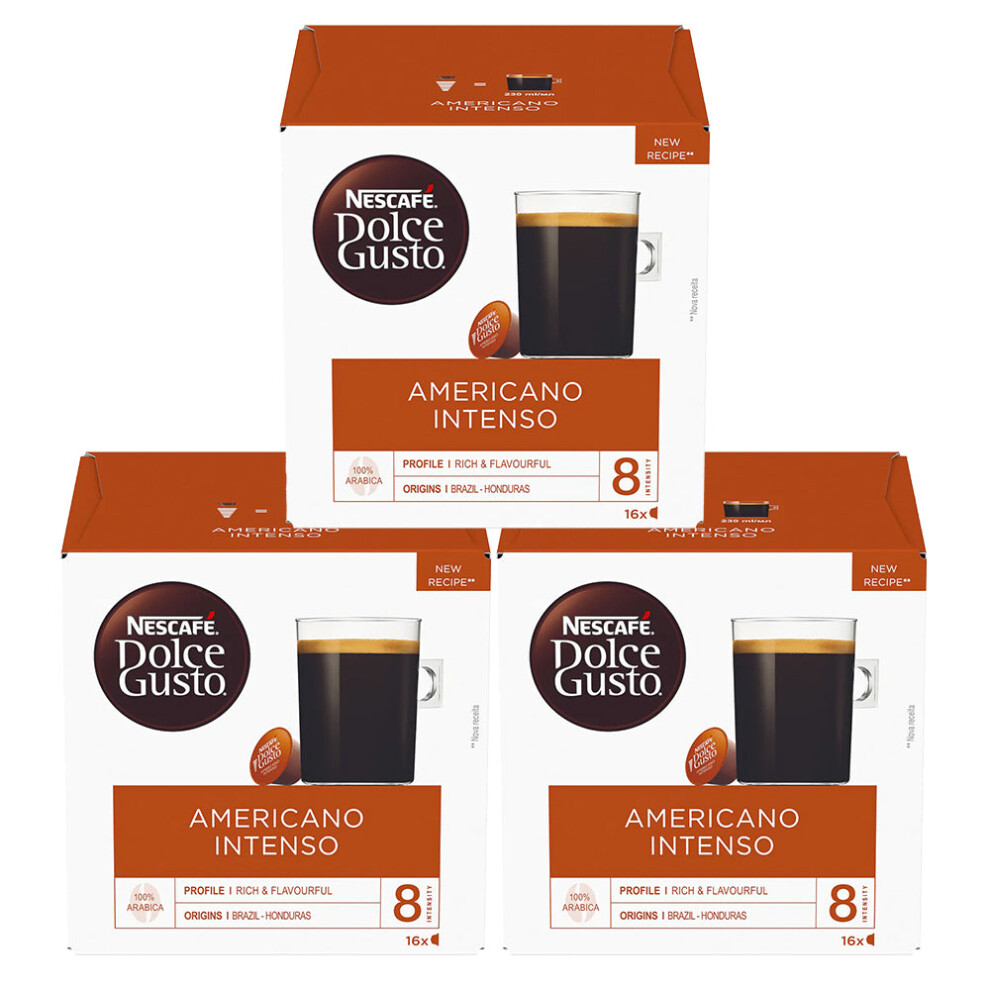 NESCAFÉ DOLCE GUSTO Americano Intenso Coffee Pods Total 48 Servings - Image 7