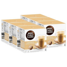 NESCAFE DOLCE GUSTO Cortado Coffee Pods x16 (Pack of 6, Total 96 Pods)