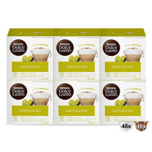 NESCAFE DOLCE GUSTO Cappuccino Coffee Pods x16 (Pack of 6, Total 96 Pods)