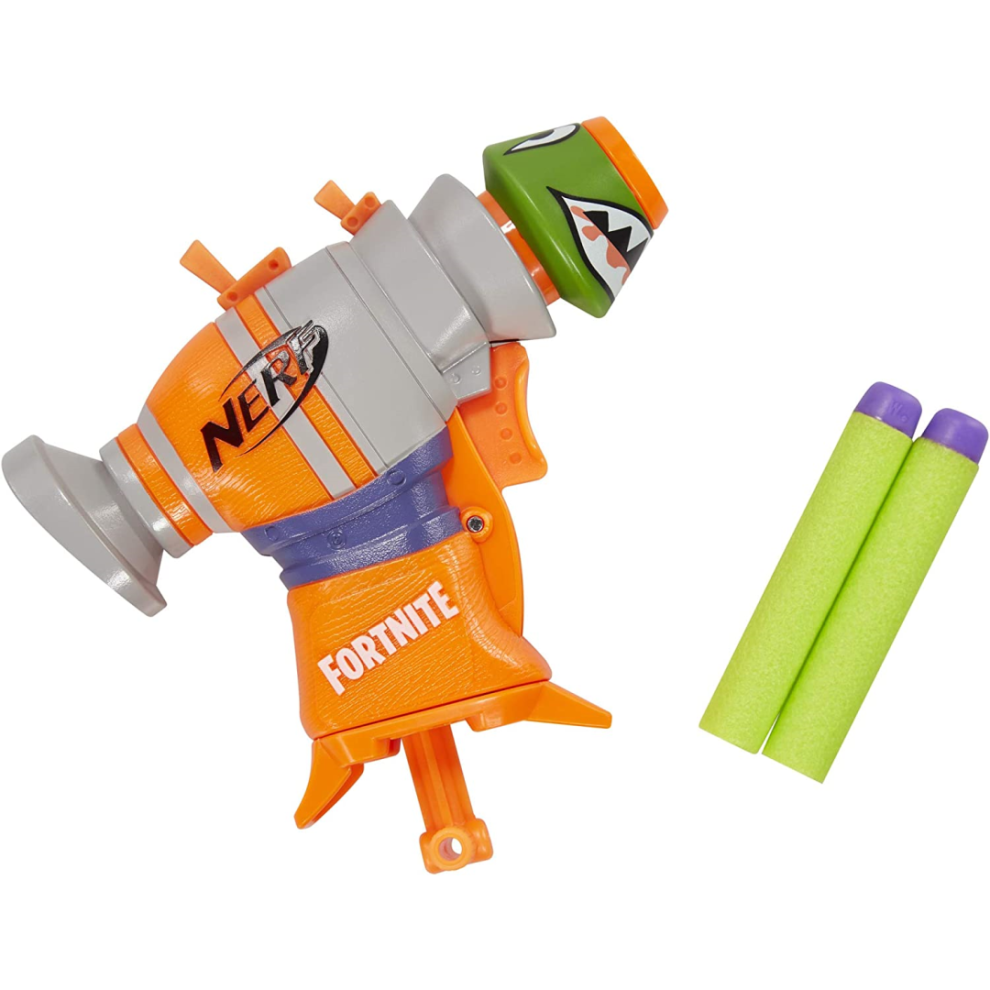 Fortnite Nerf Rl Microshots Dart-Firing Toy Blaster & 2 Official Elite Darts