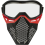 Nerf Nerf Rival Face Mask For indoor and Outdoor Play - Red 1