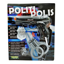 Police Politi Polis Set For Little Police Officers With Handcuffs
