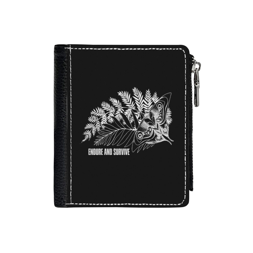 Photos - Wallet  Men's Women PU Leather  Compact Bifold with Zipper & Multiple Card Coins Slots B(Ellie's Tattoo The Last Of Us 5745)