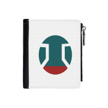 (Deku All Might Hero Suit_443) Men's Women PU Leather Wallets Compact Bifold with Zipper & Multiple Card Coins Slots Black Stylish Durable Graphic Design Print for Girl Boys