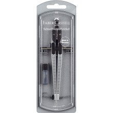 Faber-Castell Quick Set Compass - Grip - Silver - 174472