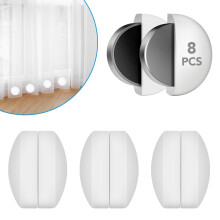 Silicone shower curtain weights