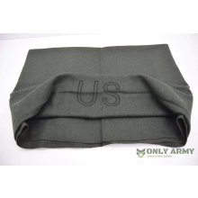 Olive Wool Blanket Camping Soft Wool Blend Lightweight 160cm X 200cm