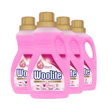 Woolite Laundry Detergent Liquid, 750ml, Pack of 4 For Delicates, Hand & Machine Wash, 48 Washes