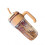 Plastic Water Bottle Large Capacity Transparent Portable Handle Coffee Mug Water Cup for Home Office 920ml 1