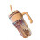 Plastic Water Bottle Large Capacity Transparent Portable Handle Coffee Mug Water Cup for Home Office 920ml 13