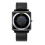 (black) Square imitation leather pointer waterproof watch 1