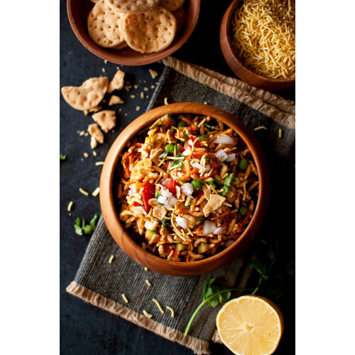 250g Instant Ready Authentic Indian Puffed Rice Bombay Bhel Chat Mix 2