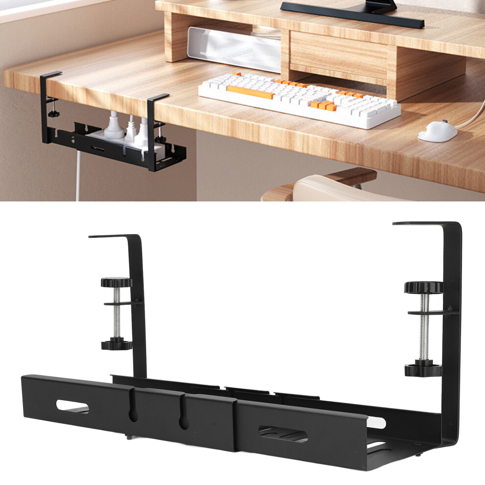 Adjustable Carbon Steel Under Desk Cable Rack 29-53Cm 8441326605180