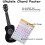 ADM Soprano Ukulele Set Kids and Beginners Ukulele Starter Kit with Bag Black 4