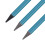 Set di grafite da 6 pezzi HB2B4B6B8BEE, 240x115x20 mm Blu 8
